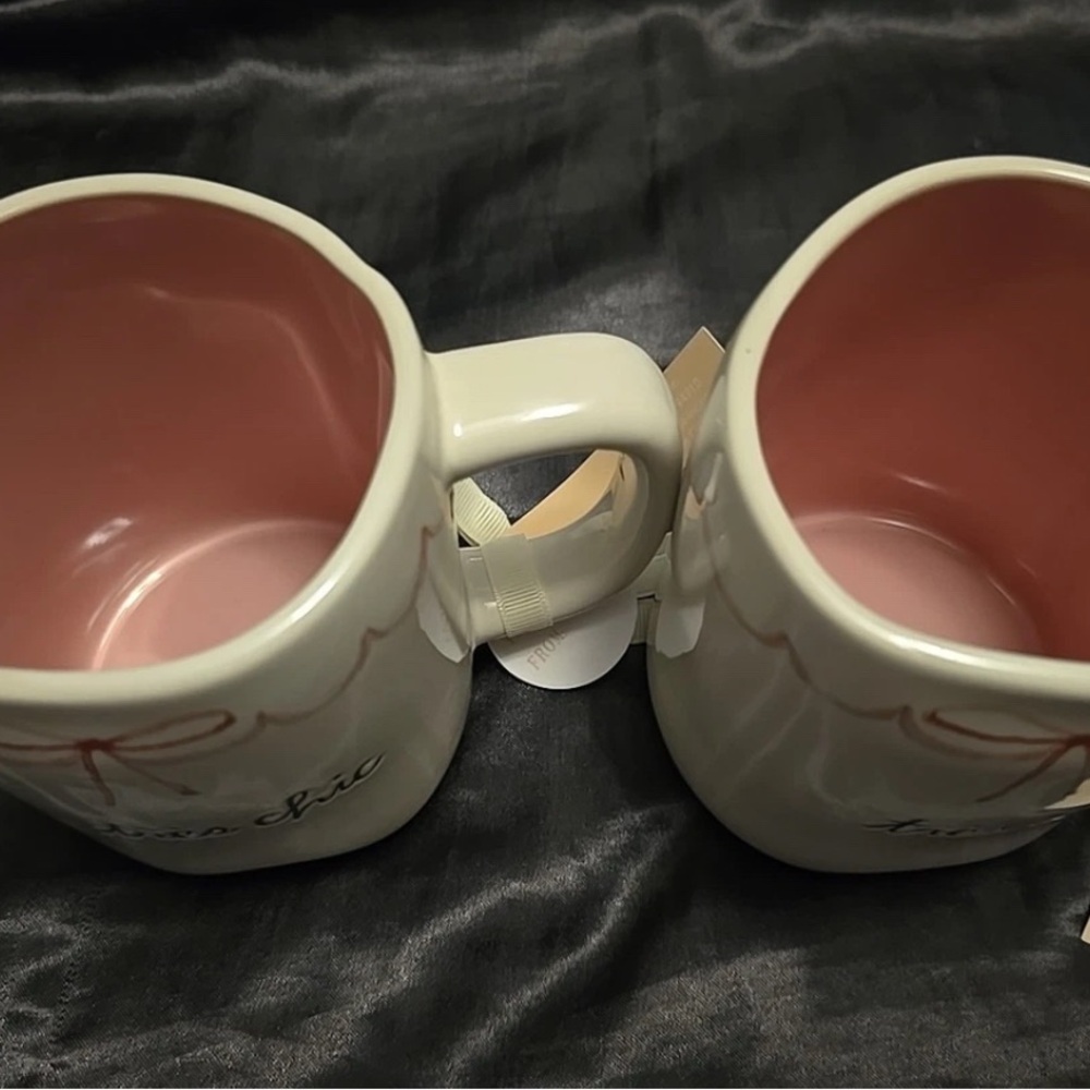 Rae Dunn Set of  Two 
Très Chic Mugs - Picture 6 of 6